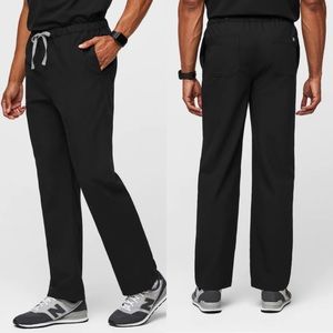 FIGS Men's Pisco Basic Scrub Pants Black | XL